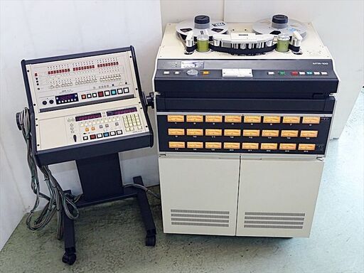 山口)下松市より【ジャンク】OTARI アナログマルチトラックテープレコーダー MTR-100 \u0026 オート・ロケーター CB-120【現状品】BIZHD44H