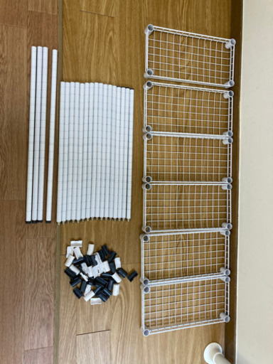 ダイソーメタルラック白 Kahara 中野の家具の中古あげます 譲ります ジモティーで不用品の処分