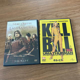 ラストサムライ、キルビル　DVD