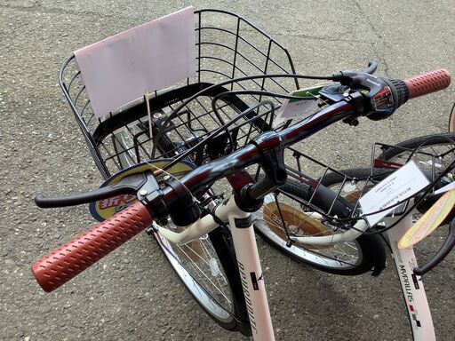 MYPALLAS (マイパラス) 折畳シティサイクル 26インチ M-507 ホワイト