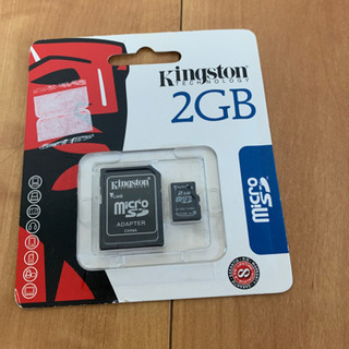 マイクロSDカード　2GB