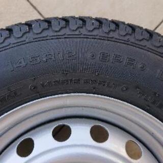 新車外し 軽トラタイヤ、ホイール付