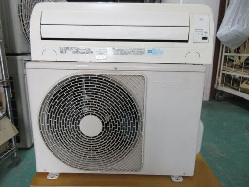 K02250　東芝   中古エアコン　主に10畳用　冷房能力 2.8KW ／ 暖房能力　3.6KW