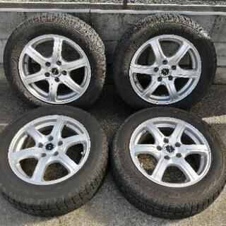 205/60R16 アルミ付きスタッドレスタイヤ＆ホイールナットセット❗