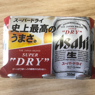 アサヒスーパードライ　6缶