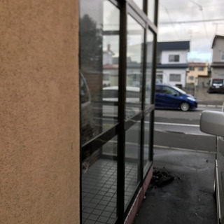 値下げしました！玄関フードＬ形譲ります