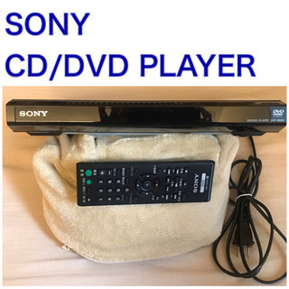 【美品】SONY DVDプレーヤー ブラック(DVP-SR20)