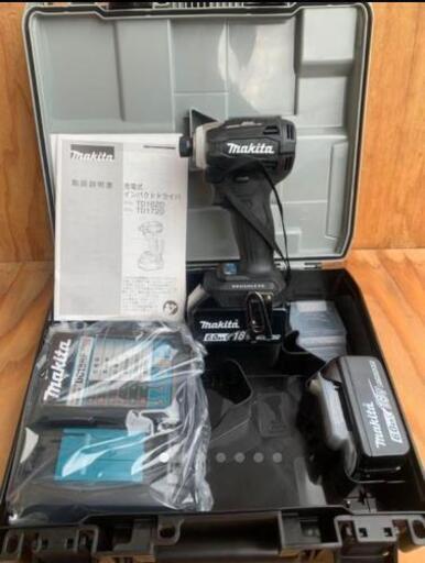 マキタ インパクト ドライバー172ブラックフルセット未使用   入荷しました