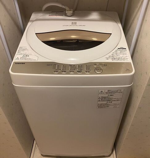 【TOSHIBA製】【2019年購入】5kg洗濯機 ＊価格応相談