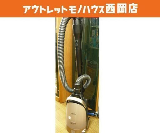 日立/HITACHI 紙パック掃除機 2016年製 かるパック シャンパン CV-PC500 西岡店