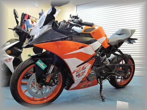 KTM RC125　自賠責令和6年3月までたっぷり残っいます！