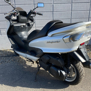 ☆マジェスティ250☆バッテリー・シート・プラグなど新品交換で快調^_^250ccビッグスクーター☆ ☆マジェスティ250☆バッテリー・セルモーター・シートなどなど新品
