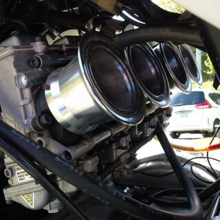 GSX250S FCR28　モリワキ集合管　GSX400S GSX250S FCR28 モリワキ集合管 GSX400S