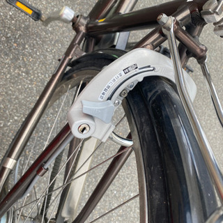 自転車 ブリヂストン アルベルト ブラウン 27インチ