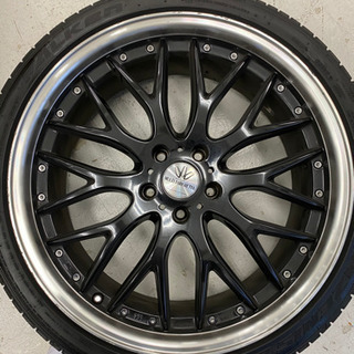 ロクサーニホイール4枚セット※前後J数違います ロクサーニホイールのみ 20インチ4本