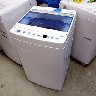 洗濯機 5.5kg 2018年製 ハイアール JW-C55CK ...