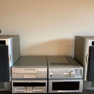 [値下げ]KENWOOD 6CD/6MDコンポ NEW ALLO...