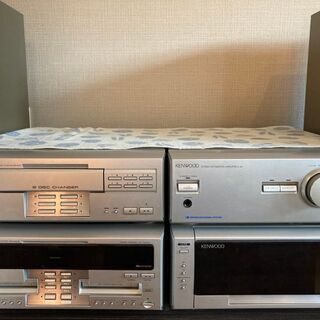 値下げ]KENWOOD 6CD/6MDコンポ NEW ALLORA XT-7MD - オーディオ
