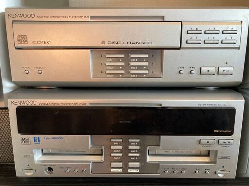 値下げ]KENWOOD 6CD/6MDコンポ NEW ALLORA XT-7MD - コンポ