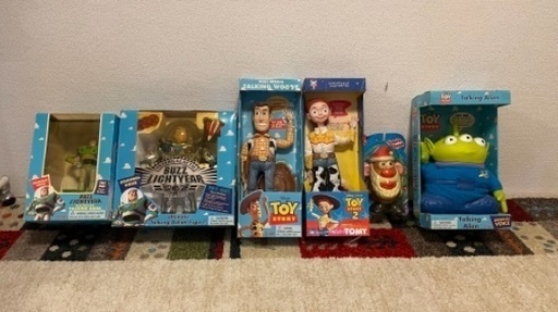 トイストーリー　TOY STORY フィギュアセット6点
