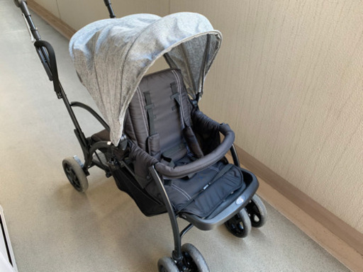 ☆美品☆  2人乗りベビーカー　室内保管