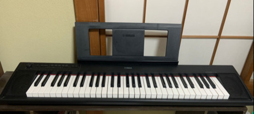 ヤマハ YAMAHA 電子キーボード piaggero ブラック NP-12B