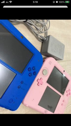 ニンテンドー　2DS ピンク　ブルー