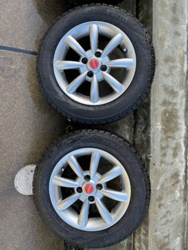 フィアット アルミホイルセット FIAT 500 ホイール 純正（アルミ 