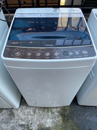 ■都内近郊無料で配送、設置いたします■2017年製　洗濯機　ハイアール　JW-C45A　4.5キロ■HIR1