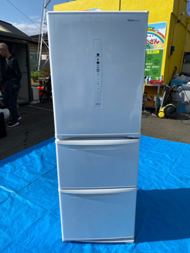 パナソニック冷蔵庫 3ドア 335L ホワイトNR-C340C-W 2019年式