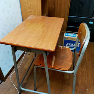 【¥0 差し上げます】学習机、椅子　セット