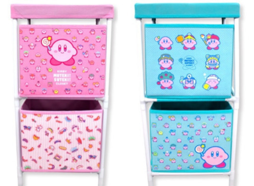 可愛い　人気の2段収納