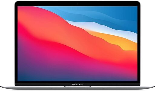 【送料無料】最新 Apple MacBook Air Apple M1 Chip (13インチPro, 8GB RAM, 512GB SSD) - シルバー