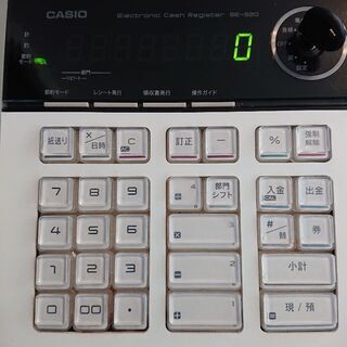 CASIO カシオレジスター SE-S20(領収書発行)スナックやクラブ CASIO カシオレジスター SE-S20(領収書発行)スナックやクラブ