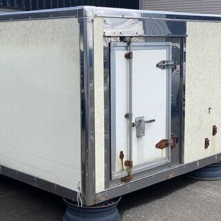 早いものかち【希少】軽トラ箱　コンテナ　物置　倉庫　アルミ箱　格安提携先運送会社あり　北海道江別市発