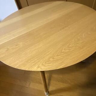 【ネット決済】丸テーブル+椅子2脚セット
