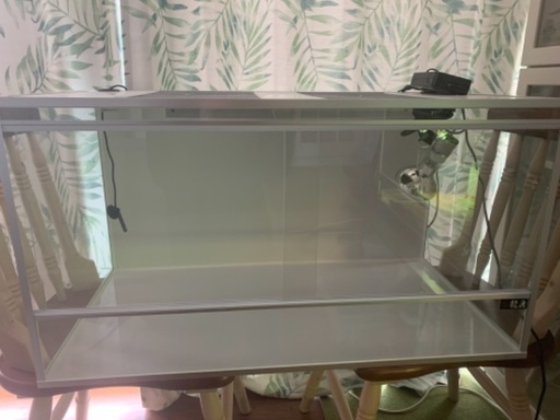 ⭐︎美品⭐︎銀ラック90cmぴったり　3ヶ月待ち龍匠ケージ