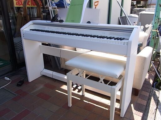売約済み　CASIO プリヴィア PX-750WE 電子ピアノ イス付 2013年製 ホワイトウッド