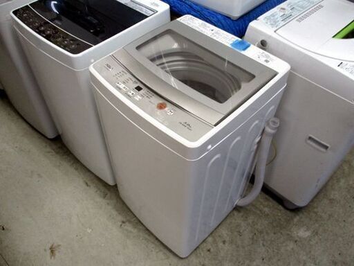 洗濯機 5.0kg 2019年製 アクア AQW-GS50G グレー系 AQUA 札幌市 中央区