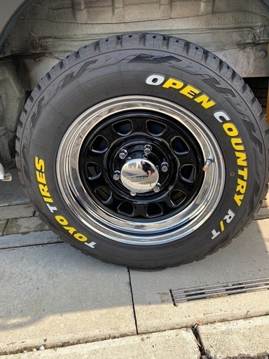 ハイエース デイトナrs オープンカントリーrt タイヤ、ホイール