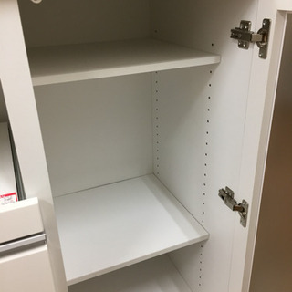 ニトリキッチンカウンター（ホワイト×ブラック）です。【トレファク東