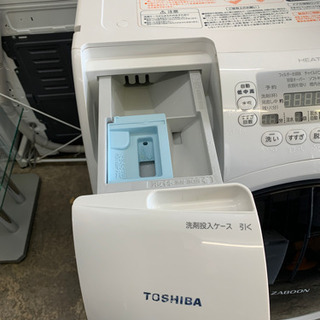東芝 ドラム式洗濯乾燥機 ザブーン ZABOON TW-Z380L 洗濯9kg 乾燥6kg