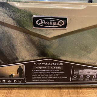 【引取り限定】Deelight 45QT アイスランド　クーラーボックス