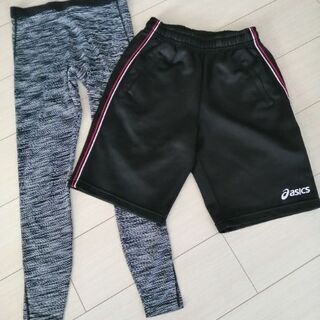 ASICSハーフパンツ 美品!!