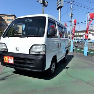 【ネット決済・配送可】【新規車検付！格安箱バン】ホンダ　アクティ...