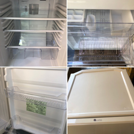 シャープ：3扉：冷凍冷蔵庫：350L3扉：2017製：型ST-WA-35  