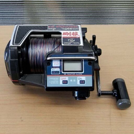 ▷ 電動リール RYOBI リョービ AD電動101 剛技 釣具 リール 船釣り 海