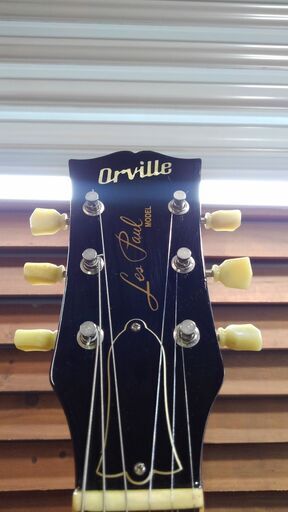 【愛品倶楽部柏店】オービル ORVILLE　レスポール LPS-80F　オールドジャパン　トラ目【問合わせ番号：125-009890 002】柏市周辺（柏、松戸、流山、我孫子）出張買取 持込買取 引越し 処分 不要 生前整理 遺品整理 ご相談を！【店舗同時販売中】 愛品倶楽部柏店】オービル ORVILLE レスポール LPS-80F オールド