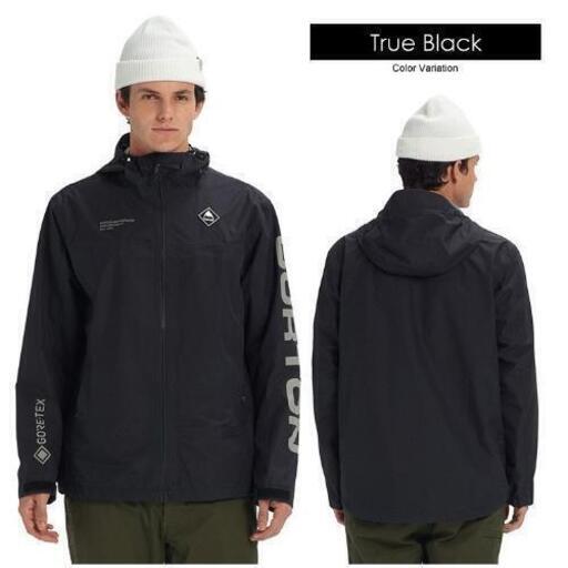 Men's  Burton Gore-tex Packrite Jacket L Size Black メンズ バートン ゴアテックス パックライト ジャケット Lサイズ ブラック