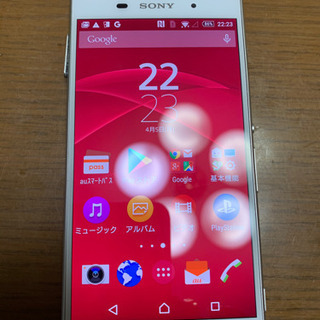 au Xperia Z3 SOL26 White動作確認済